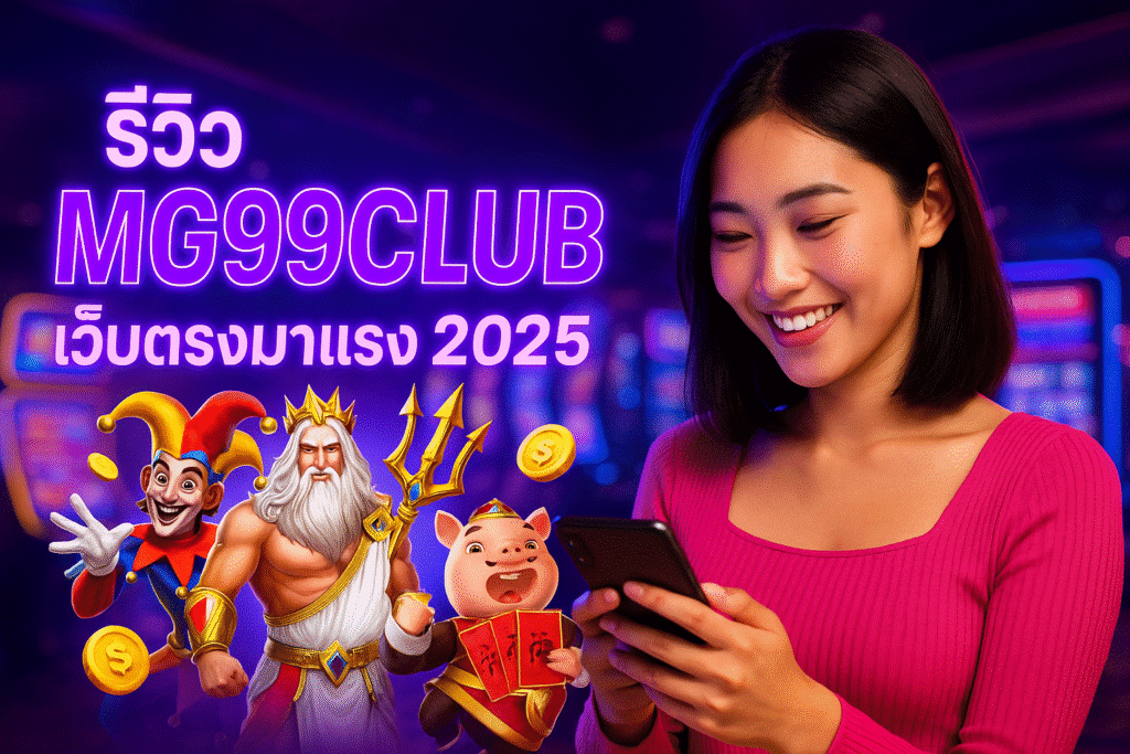 รีวิว MG99CLUB เว็บตรงมาแรง 2025