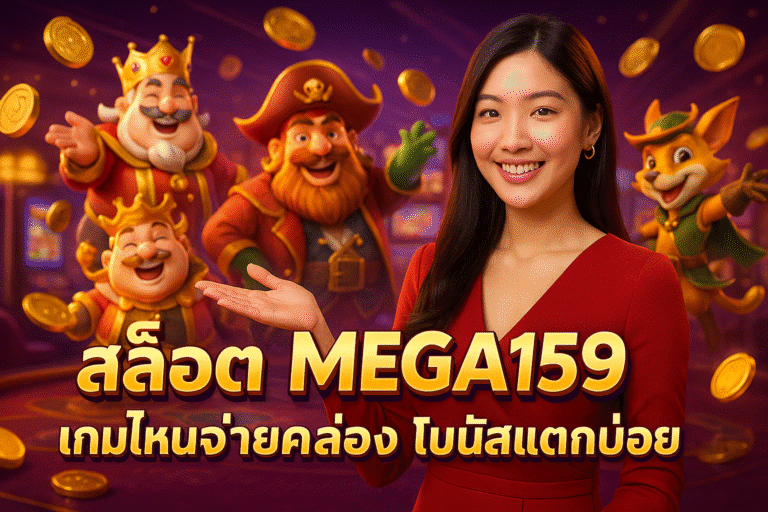 สล็อต MEGA159: เกมไหนจ่ายคล่อง โบนัสแตกบ่อย