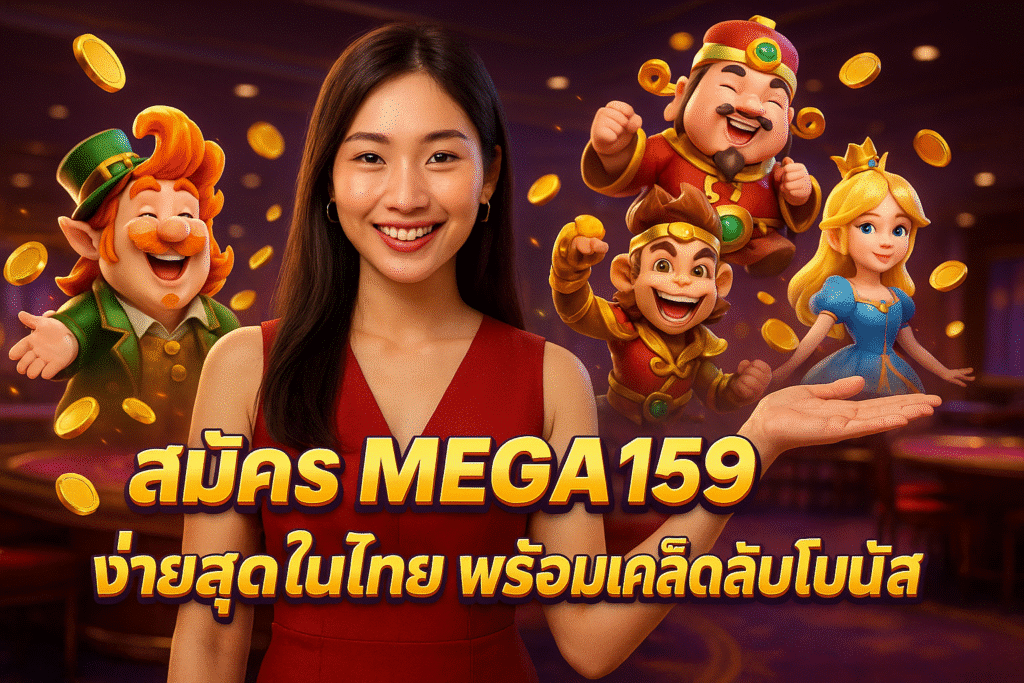 สมัคร MEGA159 ง่ายสุดในไทย พร้อมเคล็ดลับโบนัส