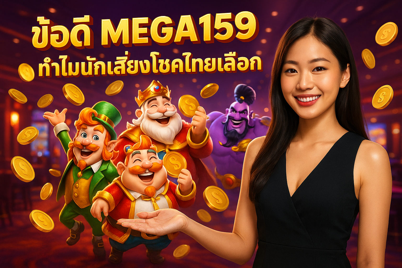 ข้อดี MEGA159 ทำไมนักเสี่ยงโชคไทยเลือก